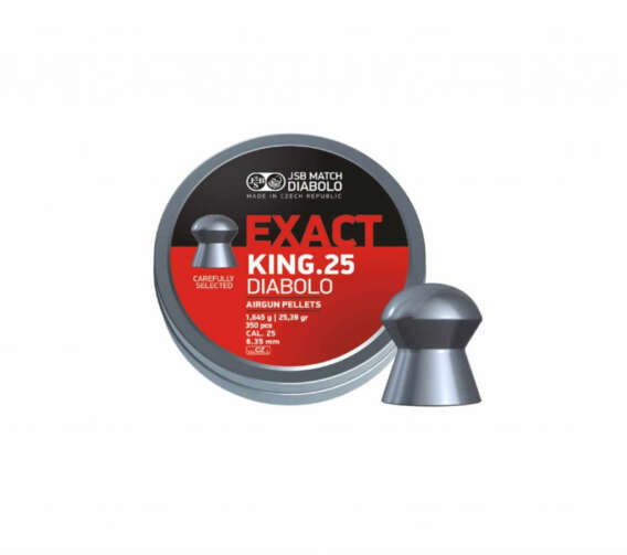 JSB King .25 | 350 pcs | 25.39gr.
