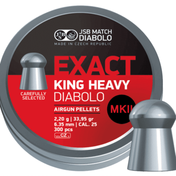 JSB King Heavy MK2 | 33.95 gr. | 300pcs | Cal. .25