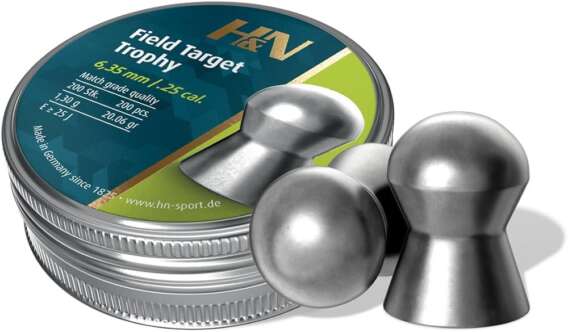 H&N Field Target Trophy 20.6 GR | CAL 25 | 200 PCS