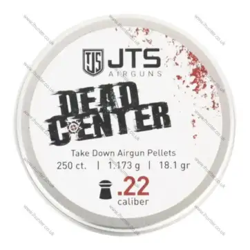 JTS DEAD CENTER | 18.13 GR | CAL. 22 | 250 PCS.
