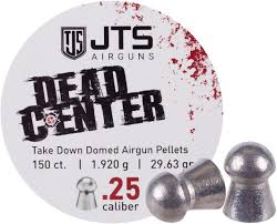 JTS DEAD CENTER | CAL .25 | 29.32 GR | 150 PCS.
