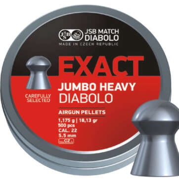 JSB PELLETS JUMBO HEAVY | 18.13 GR | CAL.22 | 500 PCS.