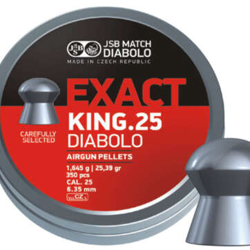 JSB KING | 25.39GR | CAL. 25 | 350 PCS