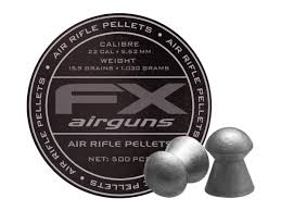 FX WEIGHT  | 15.9 GR | CAL. 22 | 500 PCS