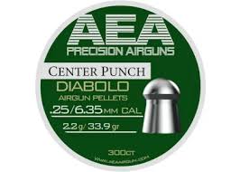 AEA CENTER PUNCH | 33.9GR | CAL. 25 | 300 PCS.